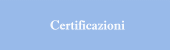 Certificazioni